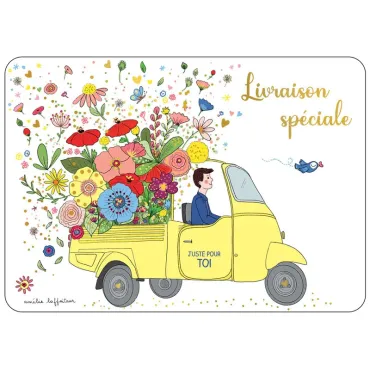 Carte postale - Livraison...