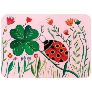 Carte postale - Coccinelle...