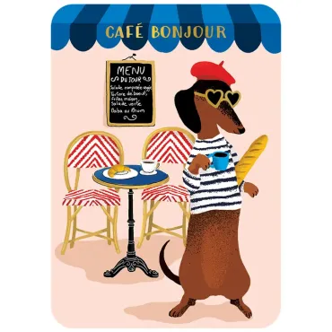 Carte postale - Café...