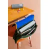 Cartable Léo - Arthur Bleu électrique et sienne