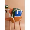 Sac à dos Arthur - Bleu électrique et sienne