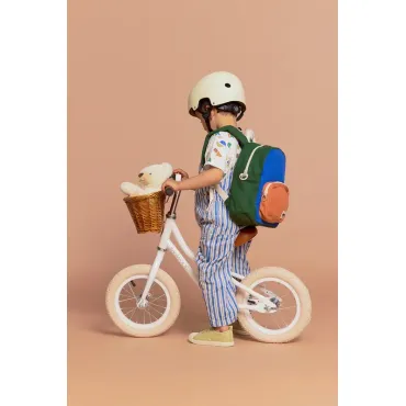 Sac à dos Romy - Bleu électrique et sienne