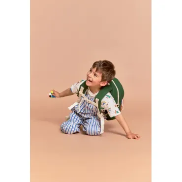 Sac à dos Romy - Bleu électrique et sienne