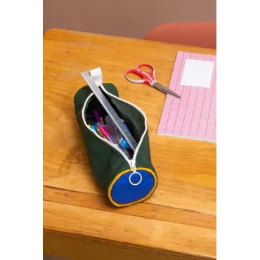 Trousse Mia - Bleu électrique