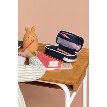 Trousse Max tricolore - Lilas