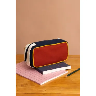 Trousse Max tricolore - Lilas