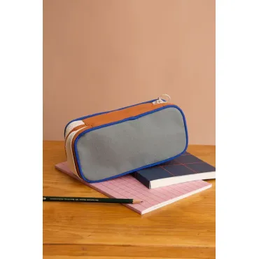 Trousse Max tricolore - Rose blush