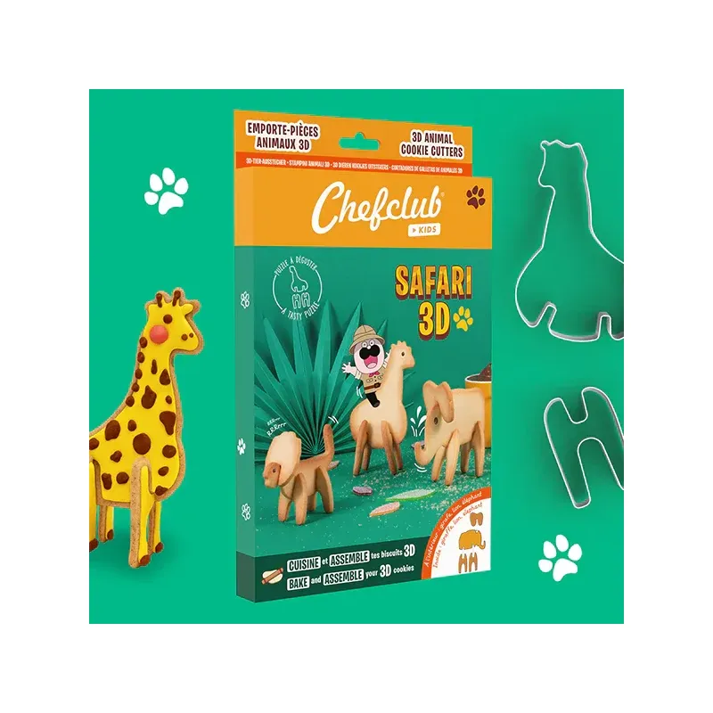 Emporte-pièces - Safari 3D