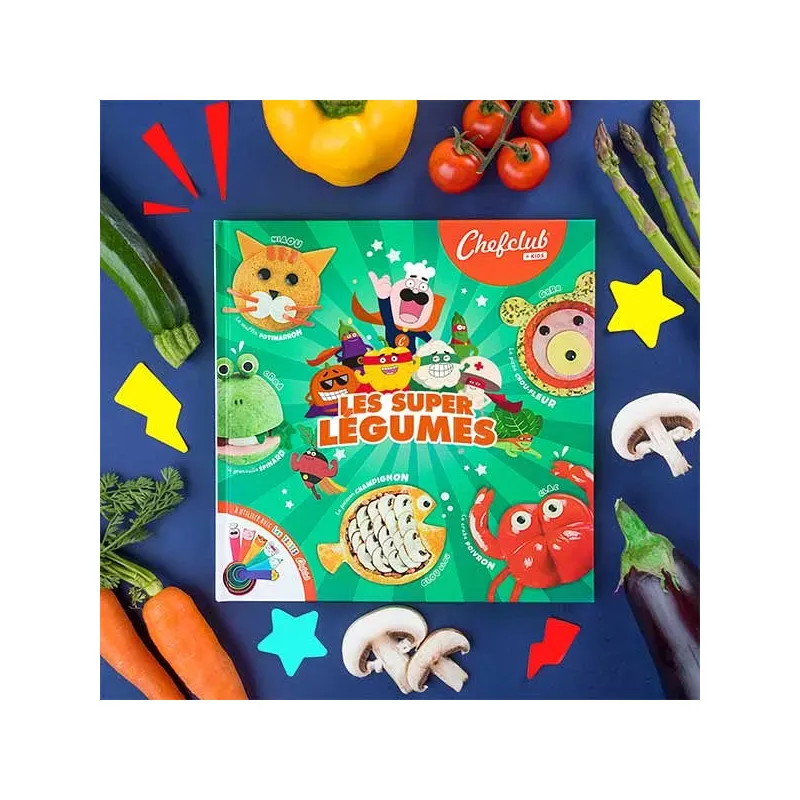 Livre - Les super légumes