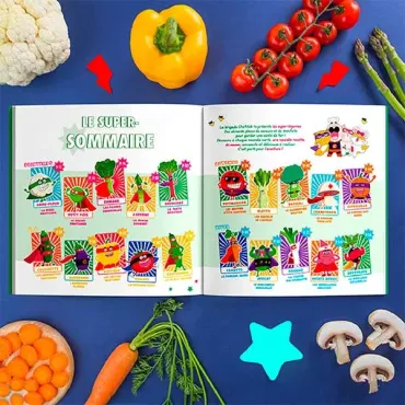 Livre - Les super légumes