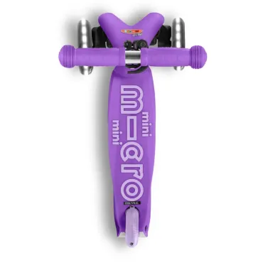 Trottinette 3 roues Mini Micro Deluxe - Violet LED