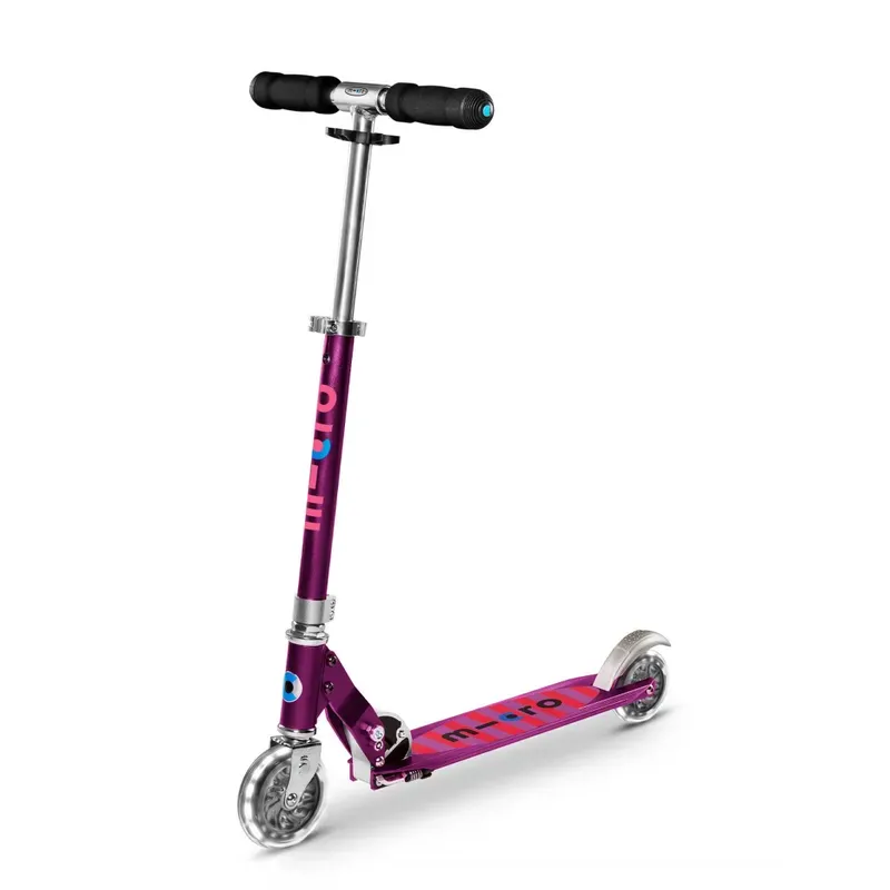 Trottinette enfant Micro Sprite - Violet LED