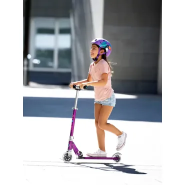 Trottinette enfant Micro Sprite - Violet LED
