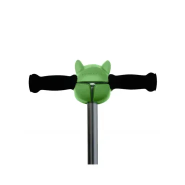 Tête de trottinette - Dinosaure vert
