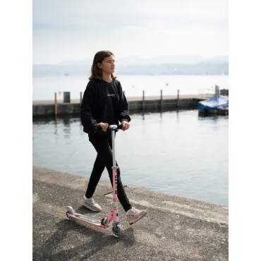 Trotinette enfant Micro Sprite - Neon rose LED