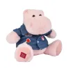 Peluche Hippopotame - PINK MALLOW - 20 cm