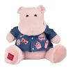 Peluche Hippopotame - PINK MALLOW - 38 cm