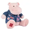 Peluche Hippopotame - PINK MALLOW - 38 cm