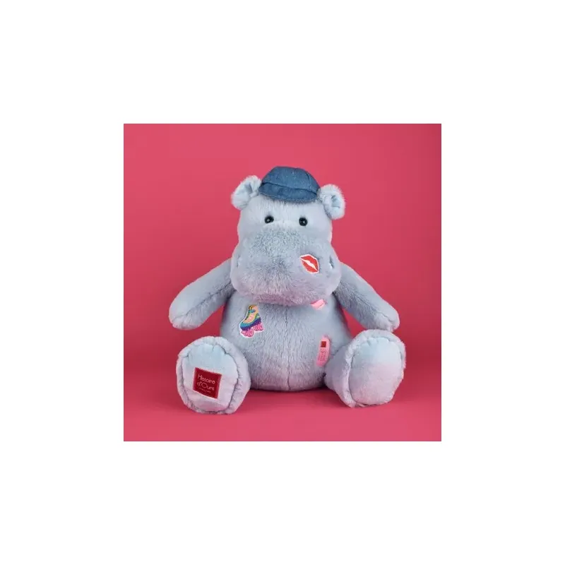 Peluche Hippopotame - CALI DREAMIN' - 38 cm
