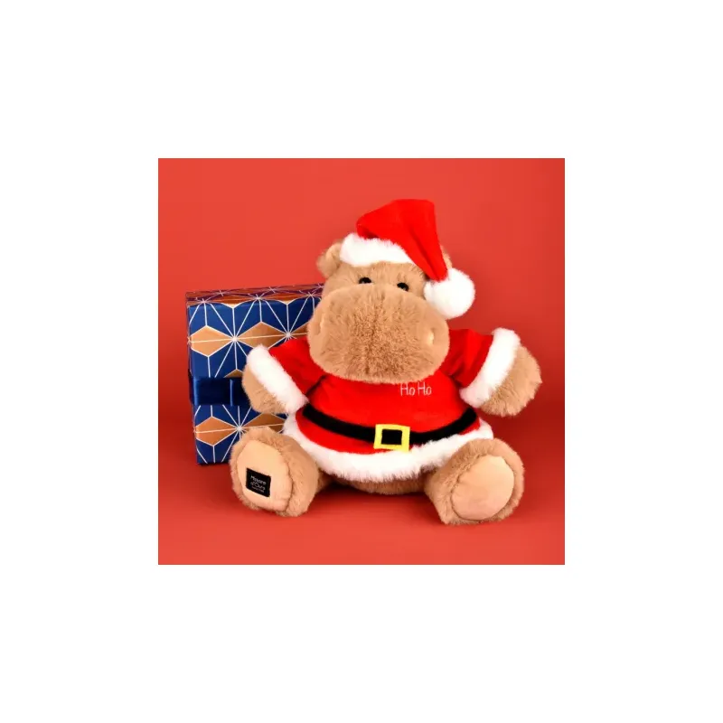 Peluche Hippopotame - KRIS HUG - 20 cm