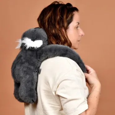 Peluche Koala gris lesté - 40 cm - Podcoll