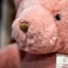 Ours en peluche rose praline - LE NOUNOURS - 40 cm