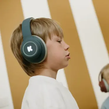 K-Ears - Casque audio Blueetooth - Bleu