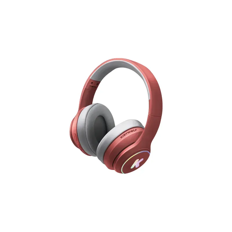 K-Ears - Casque audio Blueetooth - Rouge