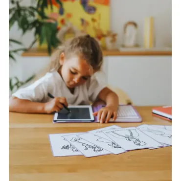 Kidydraw-Mini - Tablette à dessin - Princesse