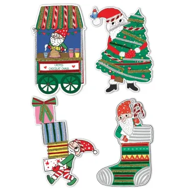 Décorations DIY de Noël à suspendre - Atelier du Père Noël