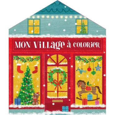 Mon village sous la neige – 25 maisons en papier à assembler