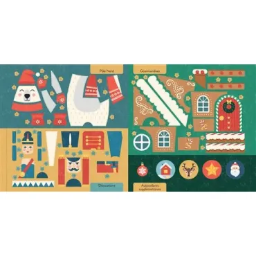 Mes autocollants de noël - 150 Autocollants