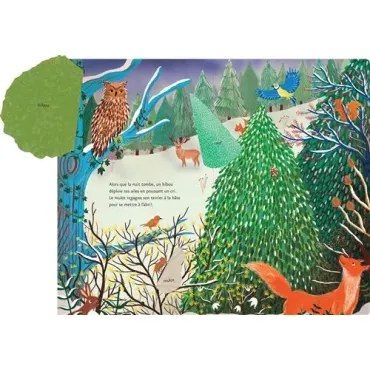 Petit sapin de Noël - Avec des surprises sous les volets !