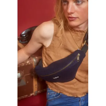 Sac banane Olivia Navy