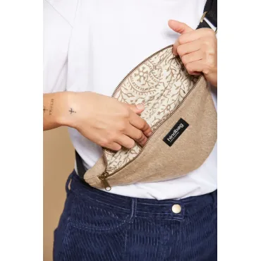 Sac banane Olivia Laine Beige