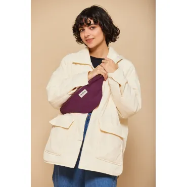 Sac banane Olivia Prune