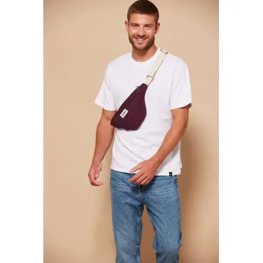 Sac banane Olivia Prune