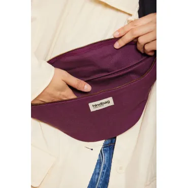 Sac banane Olivia Prune