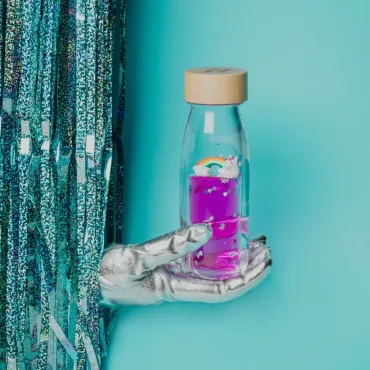 Bouteille sensorielle Move - Arc en ciel magique
