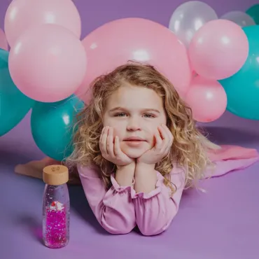 Bouteille sensorielle Move - Arc en ciel magique