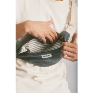 Sac Banane - Olivia Denim Gris