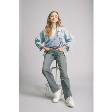 Sac Banane - Olivia Denim Bleu