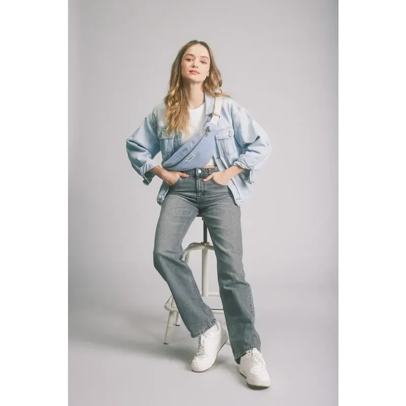 Sac Banane - Olivia Denim Bleu