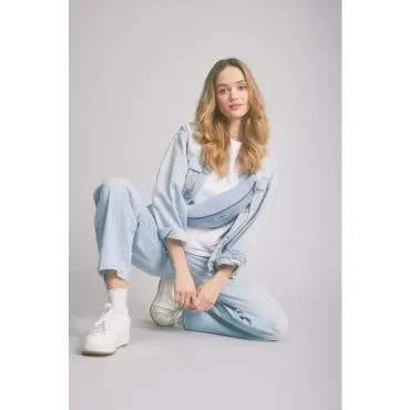 Sac Banane - Olivia Denim Bleu