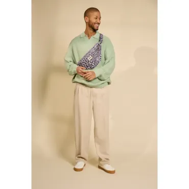 Sac Banane - Sasha Leopard Lilas