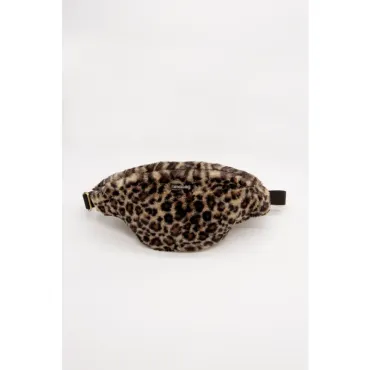 Sac Banane - Sasha Leopard Fourrure
