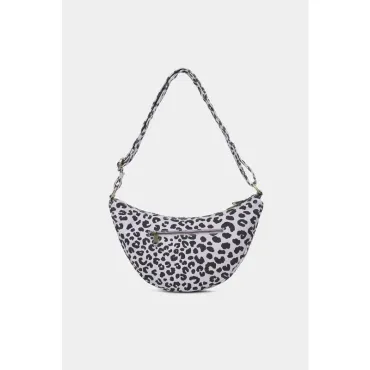 Sac Banane - Andrea Leopard Lilas