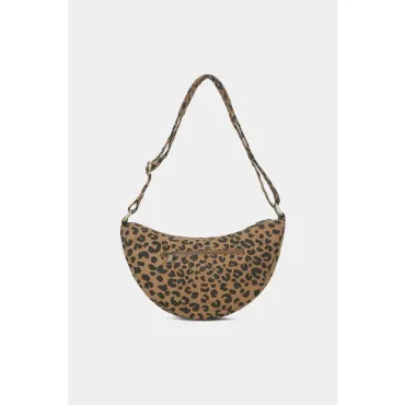 Sac Banane - Andrea Leopard Cannelle