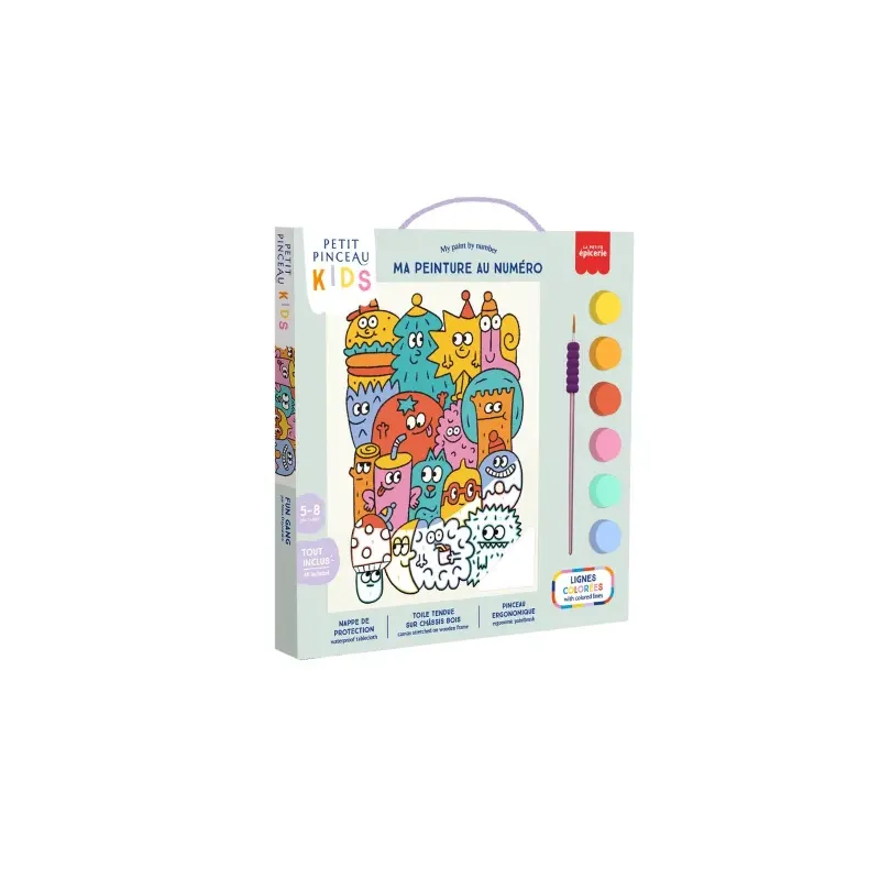Peinture au numéro Kids - Fun Gang