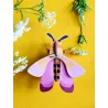 Wall Art - Pink Bee